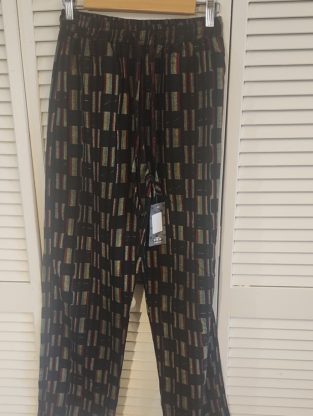 Jah Roots "Rasta" Checkered Trousers - Picture 6 of 9